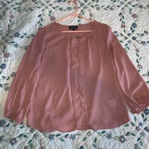 Twine and String Mauve Top